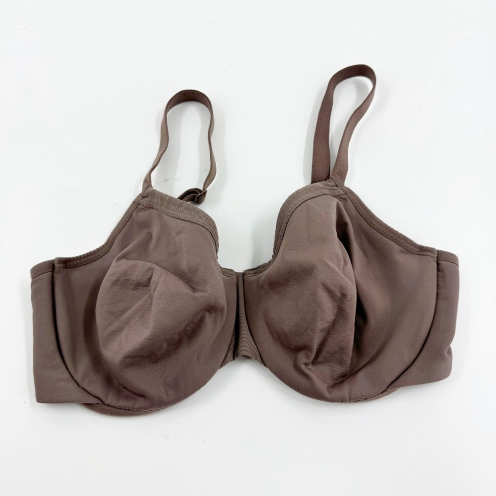✅ Wacoal 855263 Classic Reinvention Full Figure Underwire Bra 34DD Deep Taupe